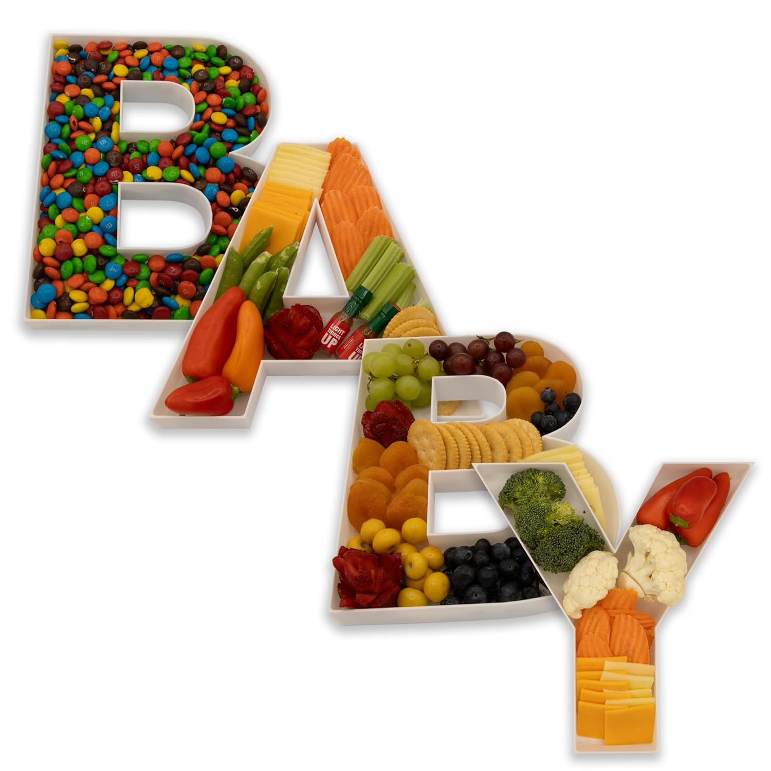 Baby Food Zone - Comida fillable letras em forma de