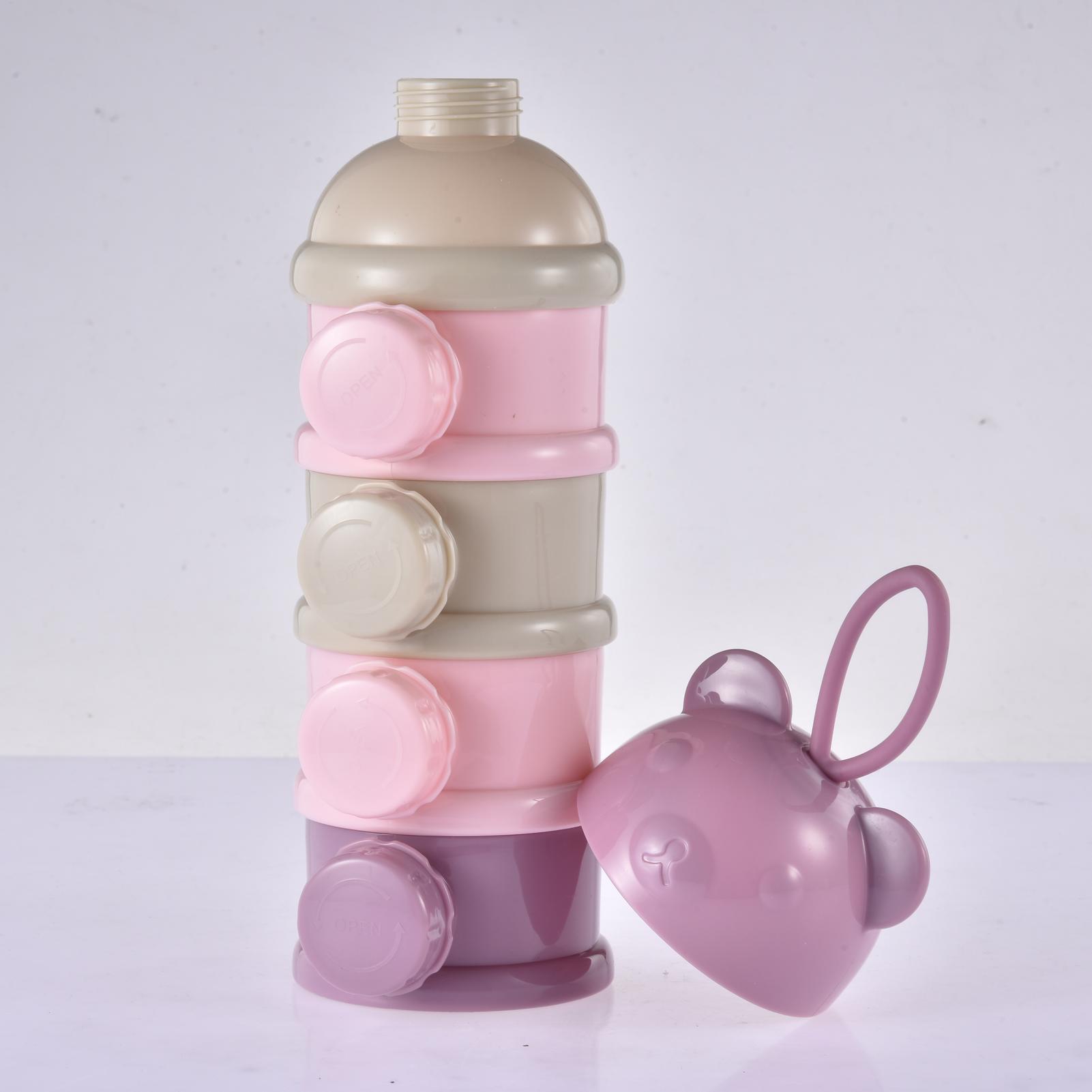 Formula Dispenser Portable - Recipiente de fórmula 4 grade portátil