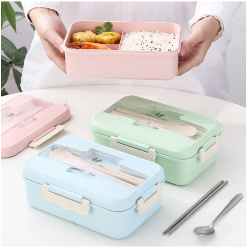 Baby Food Bag - Lancheira Microondas De Palha De Trigo,
