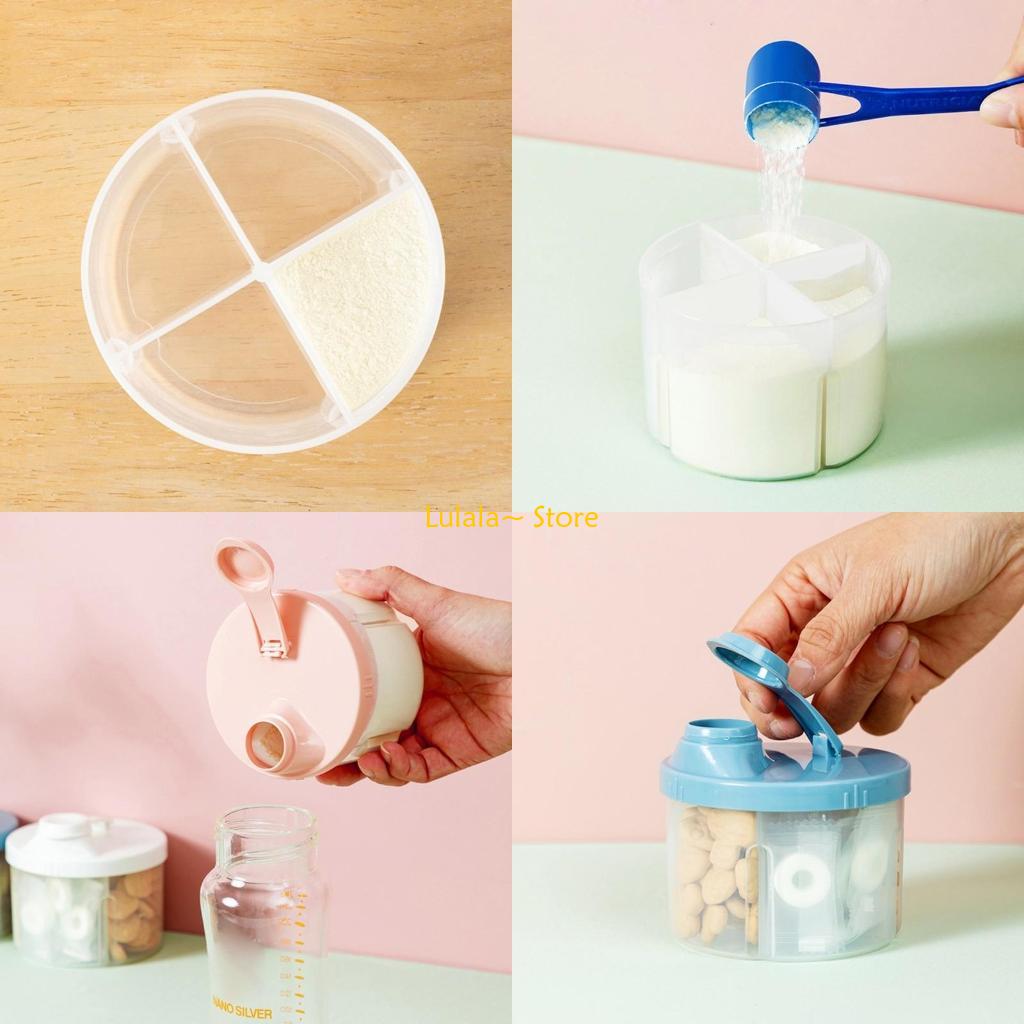 Formula Dispenser Portable - Y4qa organizador leite pó para bebê,