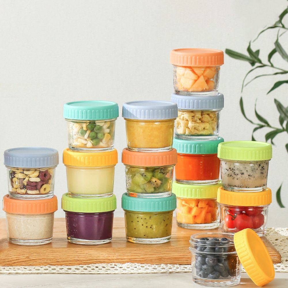 Baby Food In Jar - Jarra de vidro para comida de