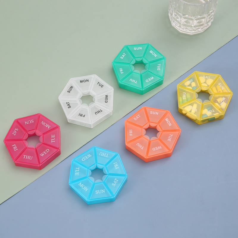 Formula Dispenser Portable - 1 pçs caso de pílula plástico