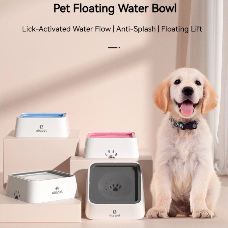 Formula Dispenser Portable - Tigela de Água para Pets Anti-derramamento,