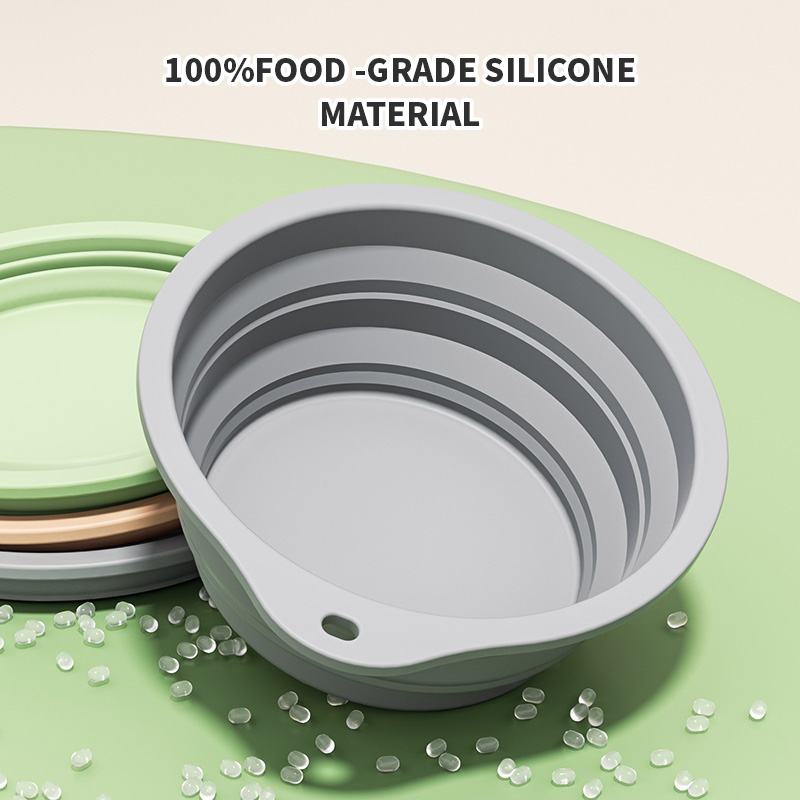 Baby Food Cat - Tigela de Silicone Dobrável para Cães,