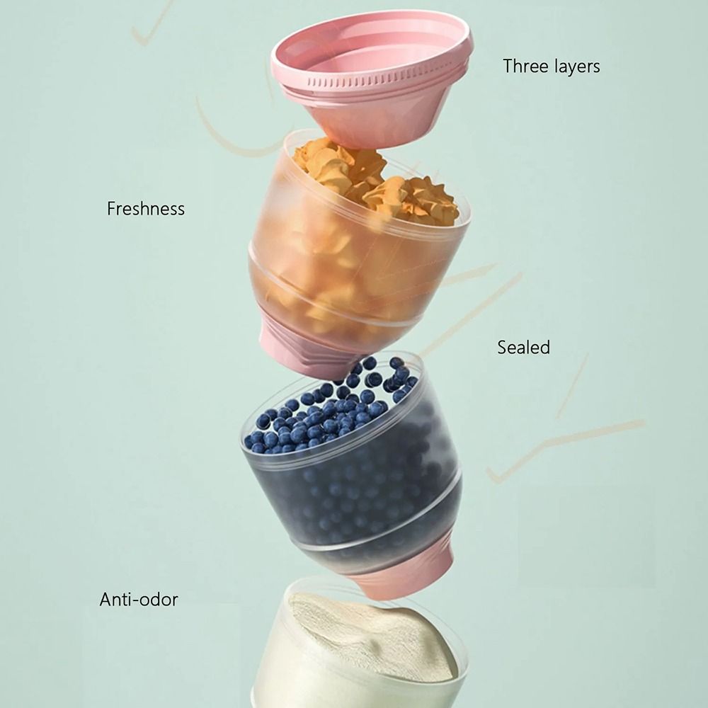 Caixa de leite em pó para bebê - Formula Dispenser Portable avaliação e preço