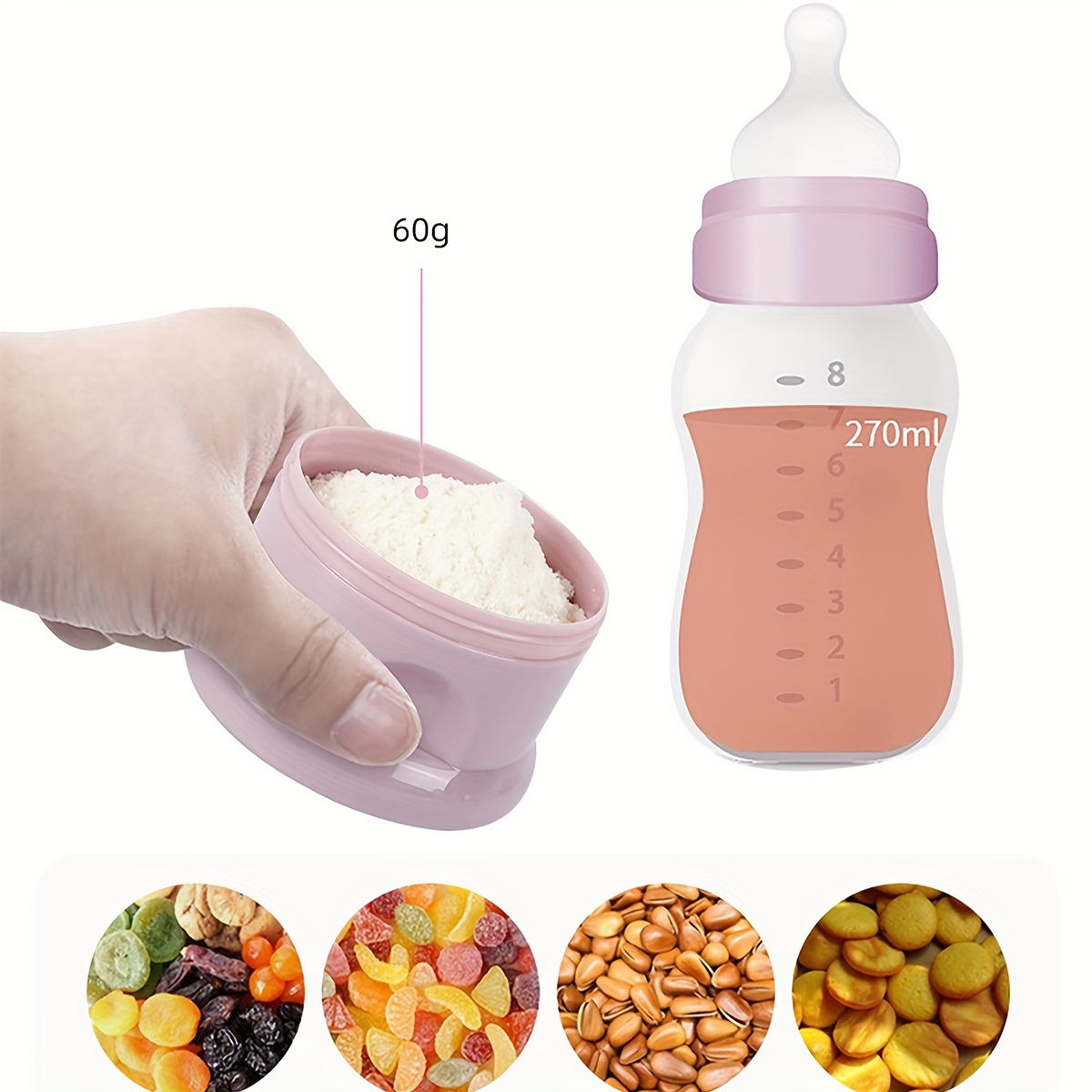 Recipiente de leite em pó para - Formula Dispenser Portable avaliação e preço