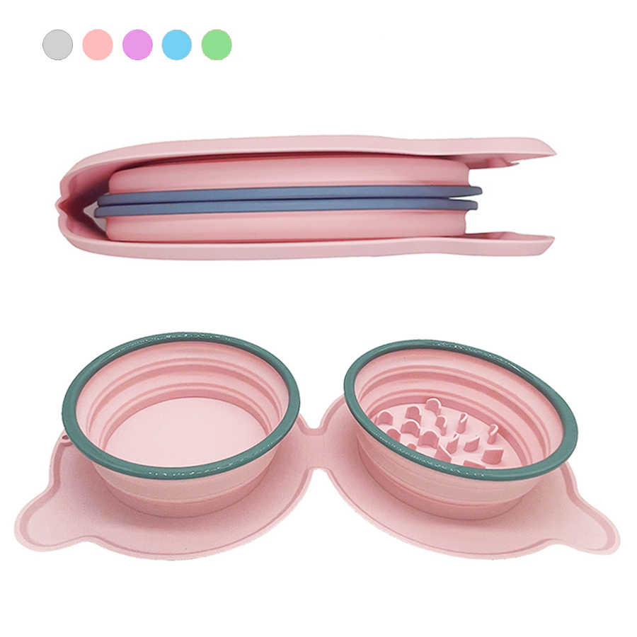 Tigelas de Silicone Dobráveis  - Baby Food Cat avaliação e preço