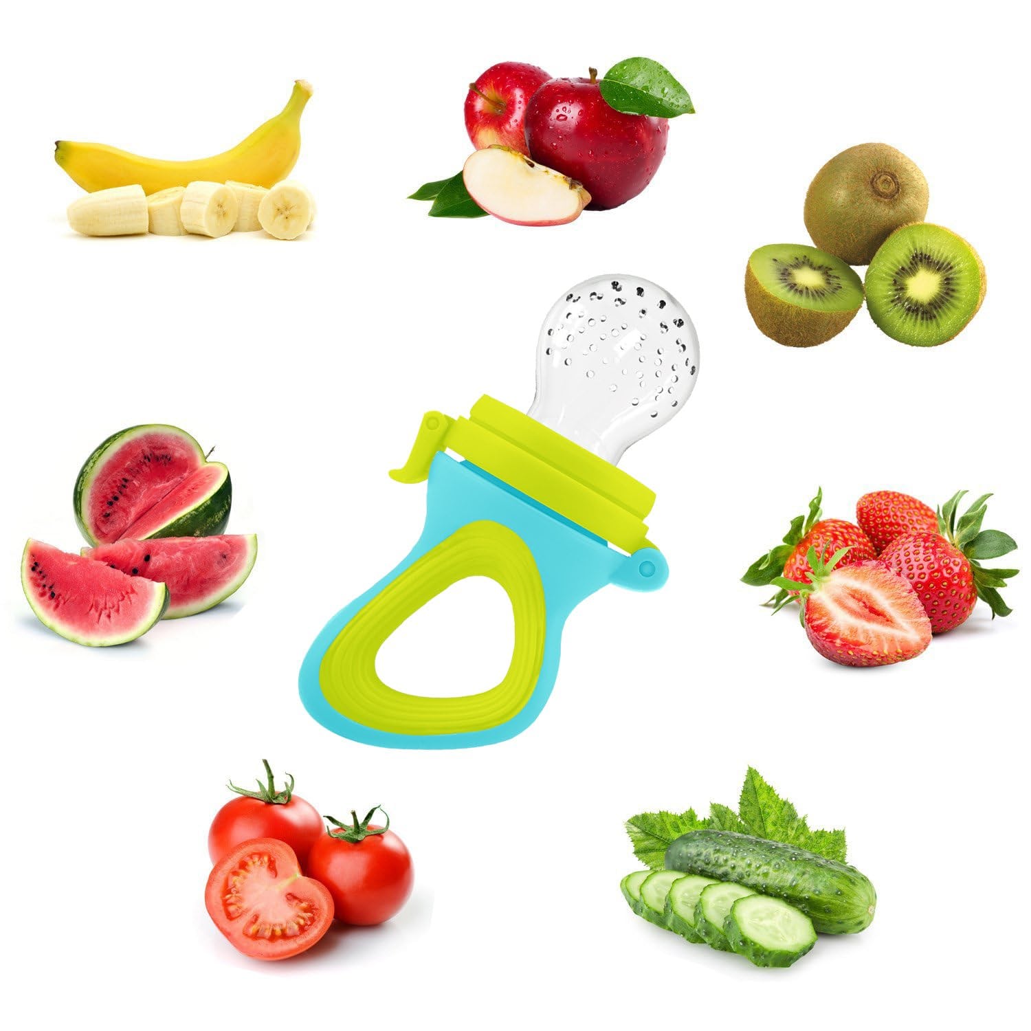 Recém-nascido Silicone Squeezi - Baby Food Zone avaliação e preço