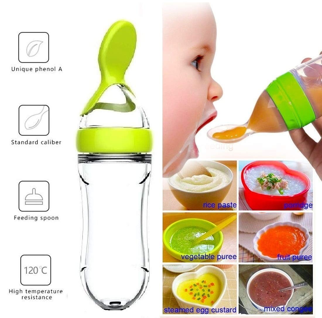 Recém-nascido Silicone Squeezi - Baby Food Zone avaliação e preço