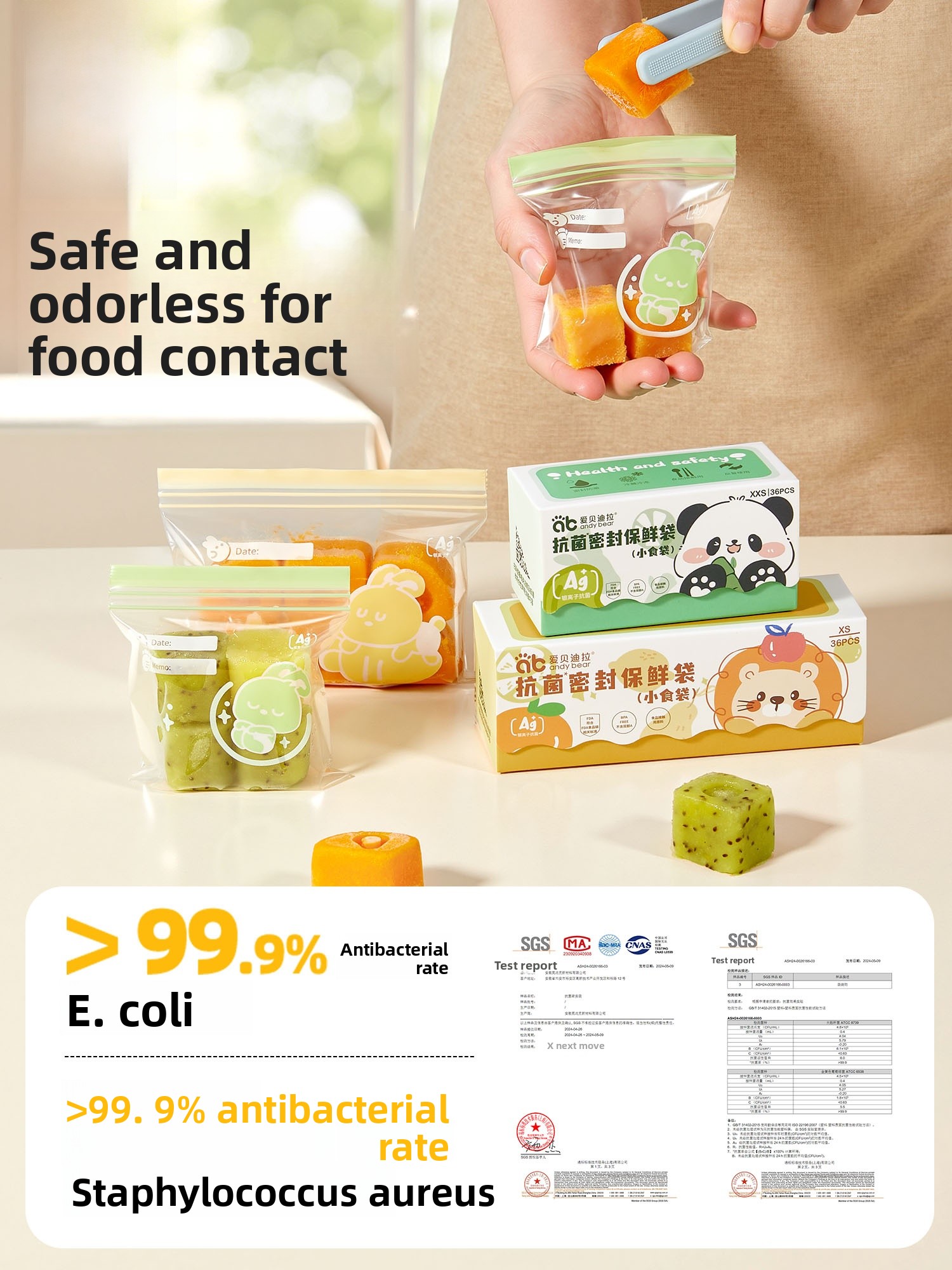 Saco Selado para Conservação d - Baby Food Bag avaliação e preço