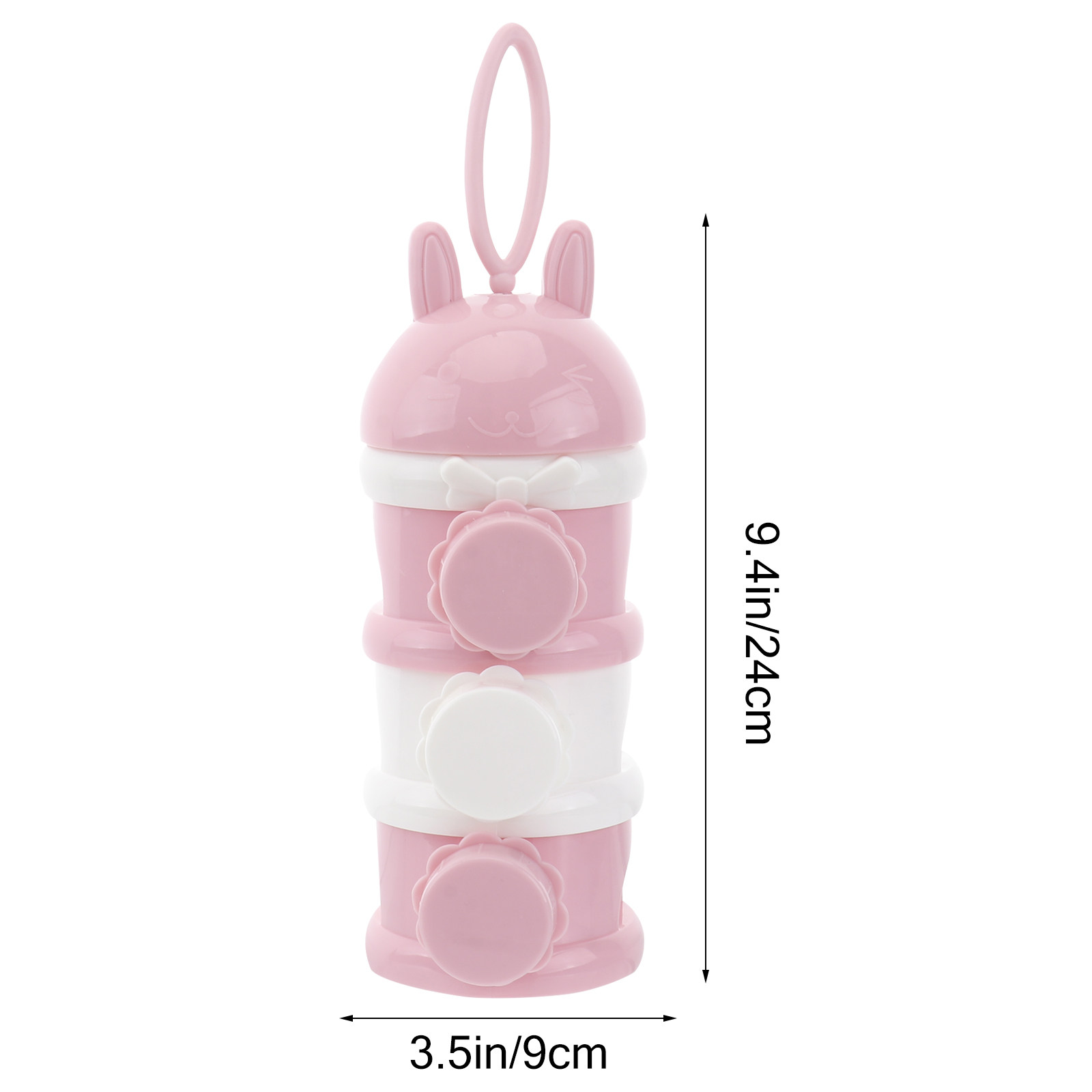 Caixa de Fórmula Infantil de 3 - Formula Dispenser Portable avaliação e preço
