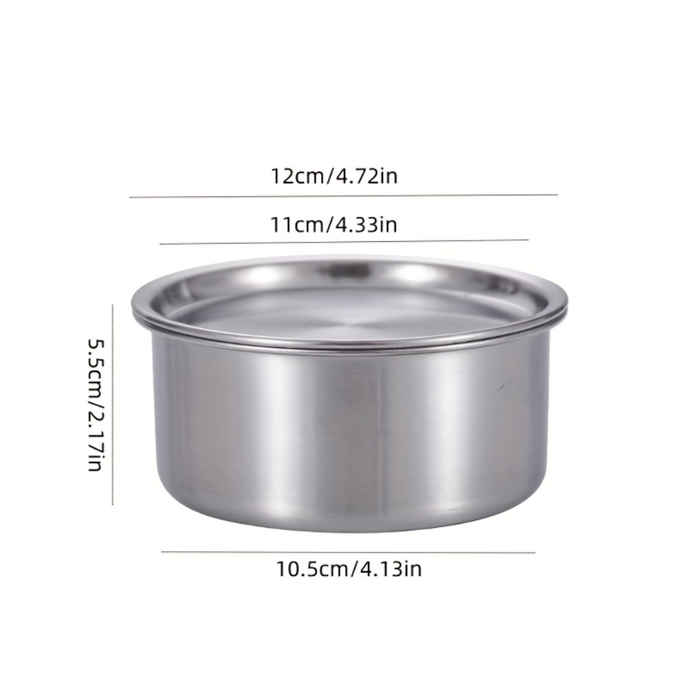 Tigela Ramekin Aço Inox 304 co - Baby Food Container avaliação e preço