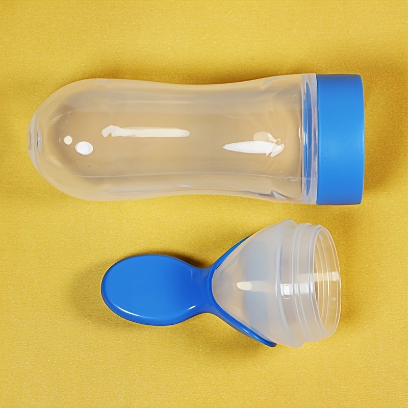 Garrafa de silicone para alime - Baby Food Zone avaliação e preço