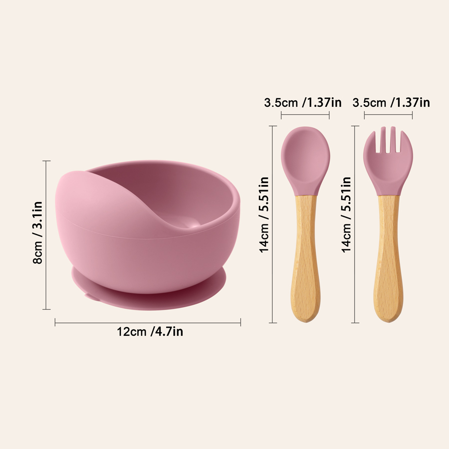 Mamaplan 3 pçs conjunto de ali - Silicone Suction Bowl avaliação e preço