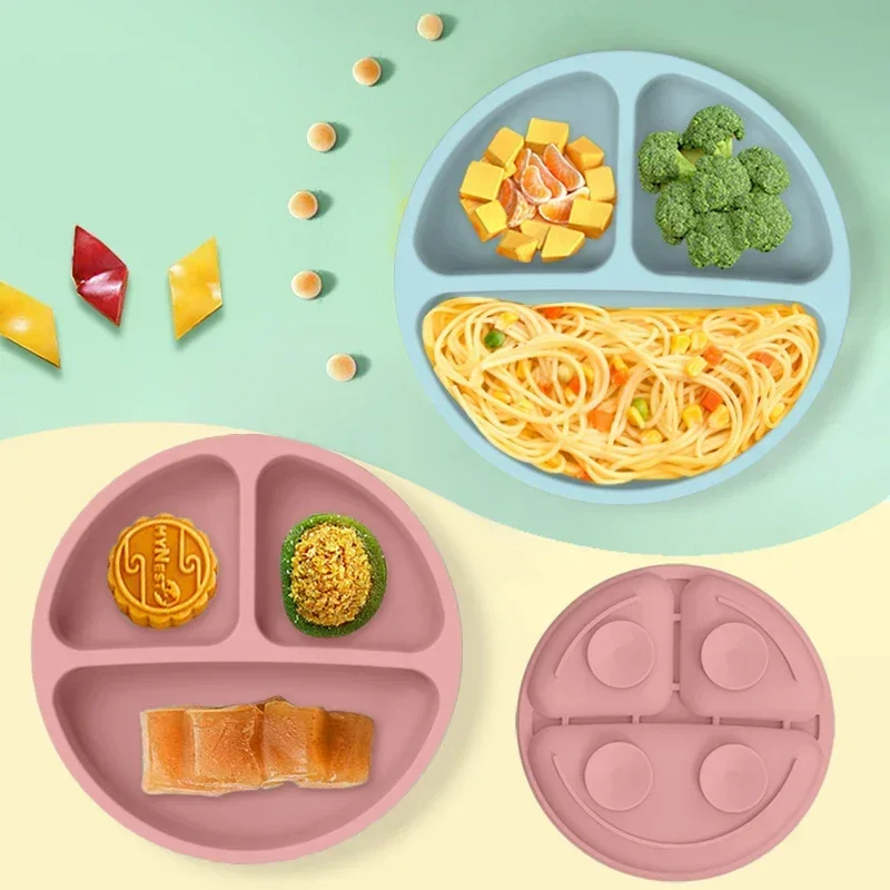 Conjunto de prato infantil de  - Silicone Suction Bowl avaliação e preço