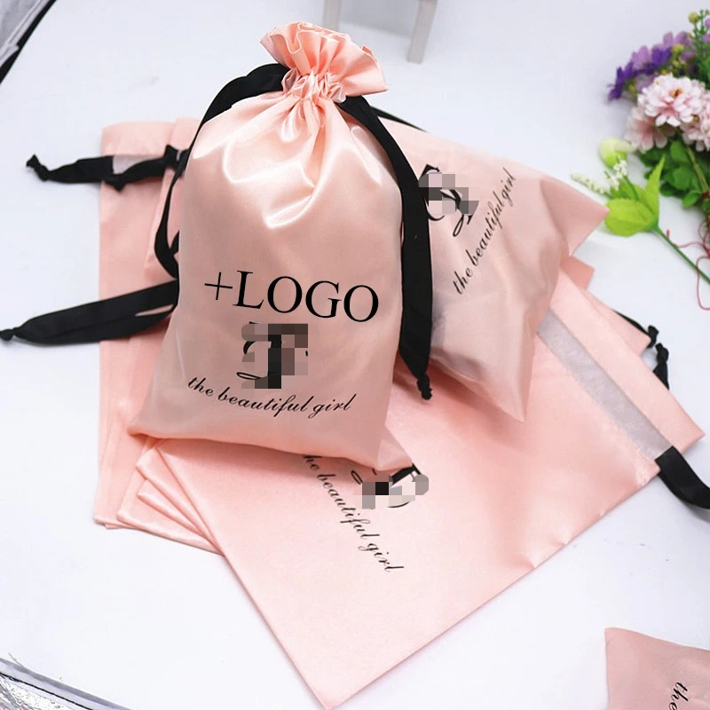 20 pces bebê rosa cetim seda b - Baby Food Bag avaliação e preço
