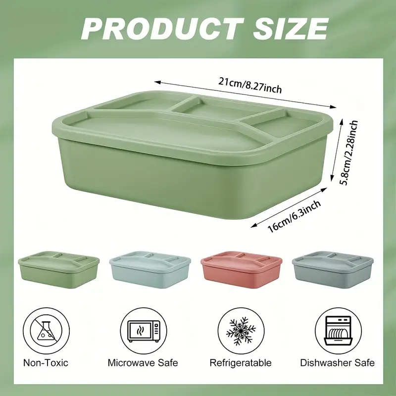 Caixa de Almoço de Silicone Ec - Baby Food Container avaliação e preço