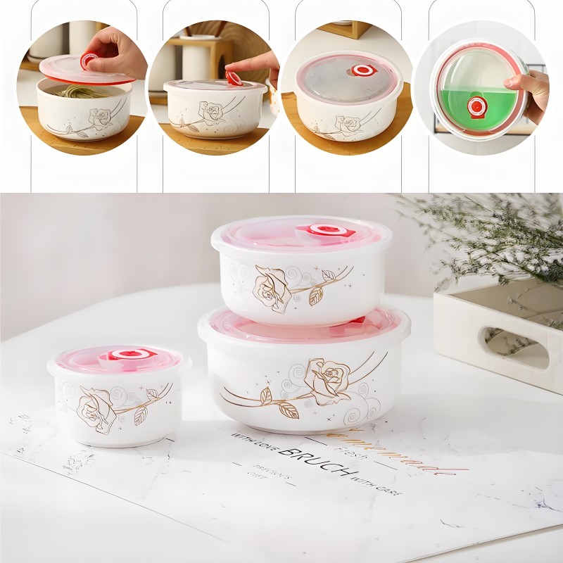 Conjunto de três peças, fino o - Baby Food Container avaliação e preço