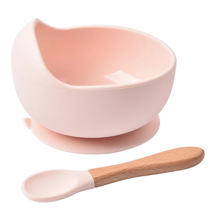 Silicone bebê alimentação tige - Silicone Suction Bowl avaliação e preço