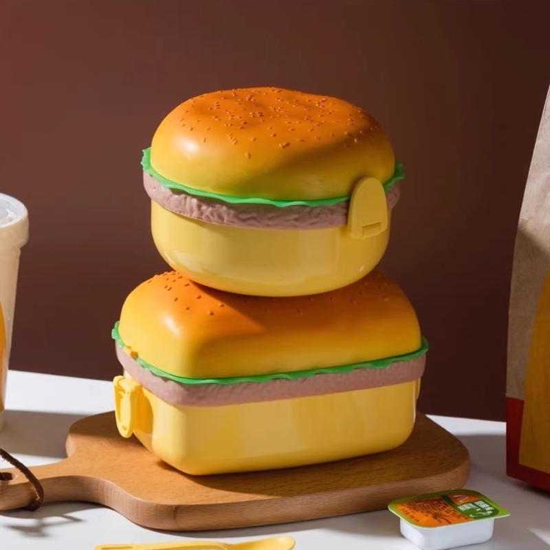 Lancheira de hambúrguer de cam - Baby Food Container avaliação e preço