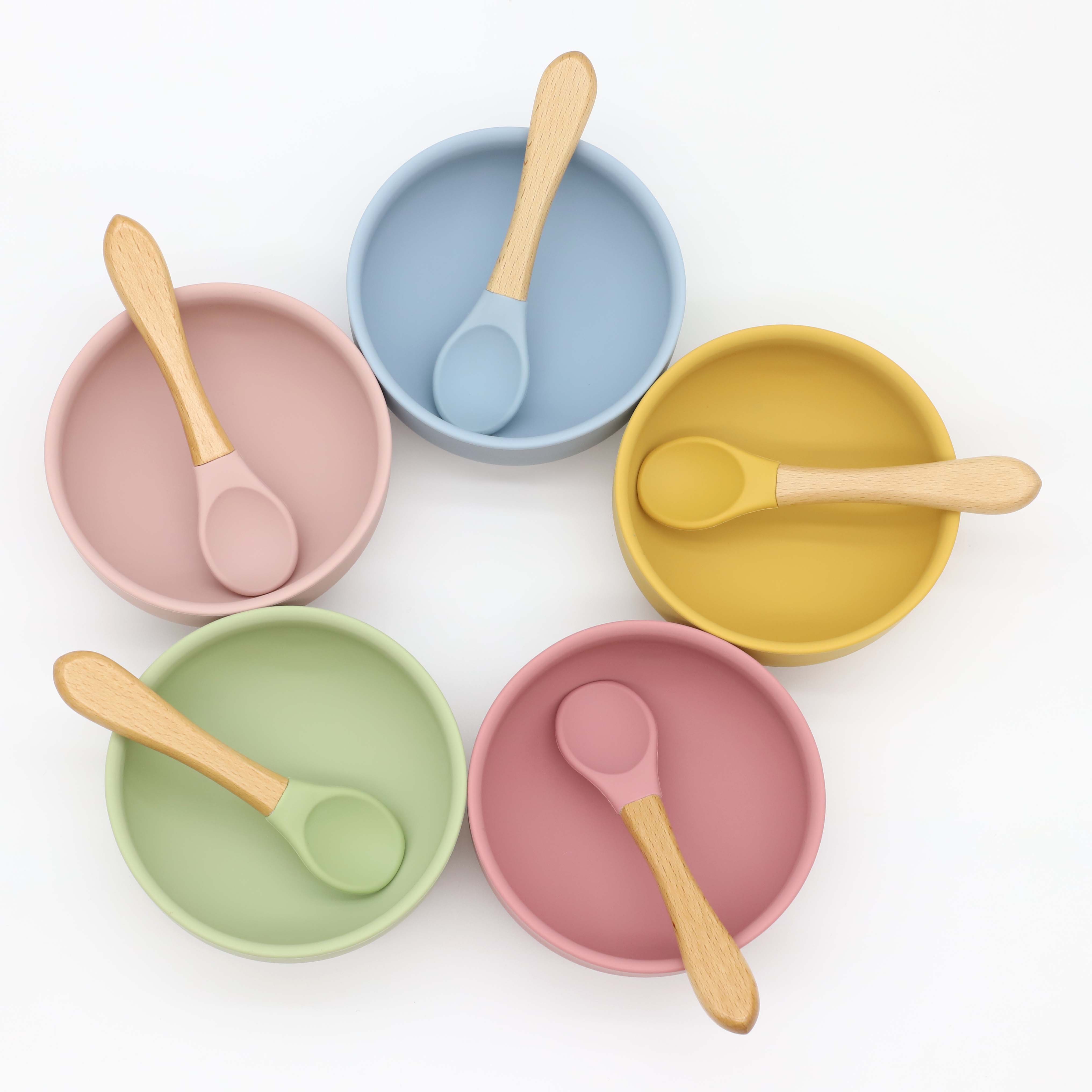 Tigela de silicone com ventosa - Silicone Suction Bowl avaliação e preço