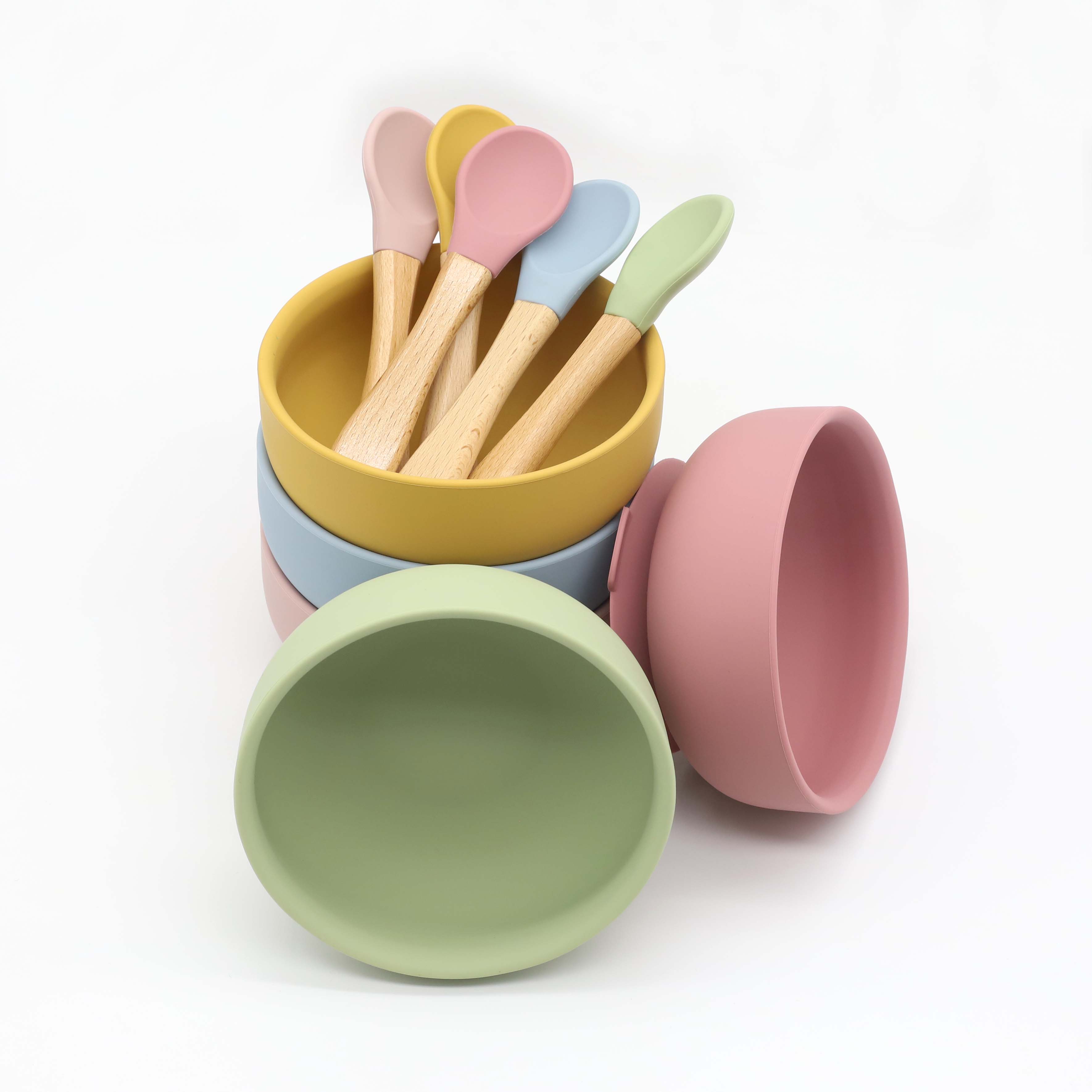Tigela de silicone com ventosa - Silicone Suction Bowl avaliação e preço