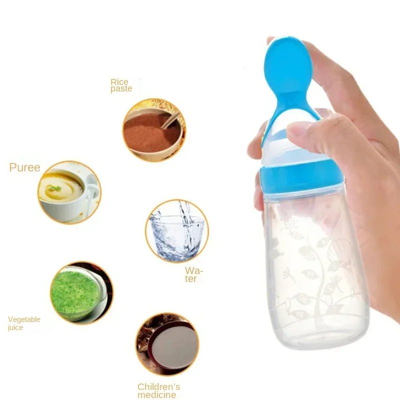 Colher de garrafa de alimentaç - Baby Food Zone avaliação e preço