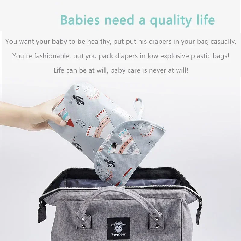 Organizador de fraldas para be - Baby Food Bag avaliação e preço