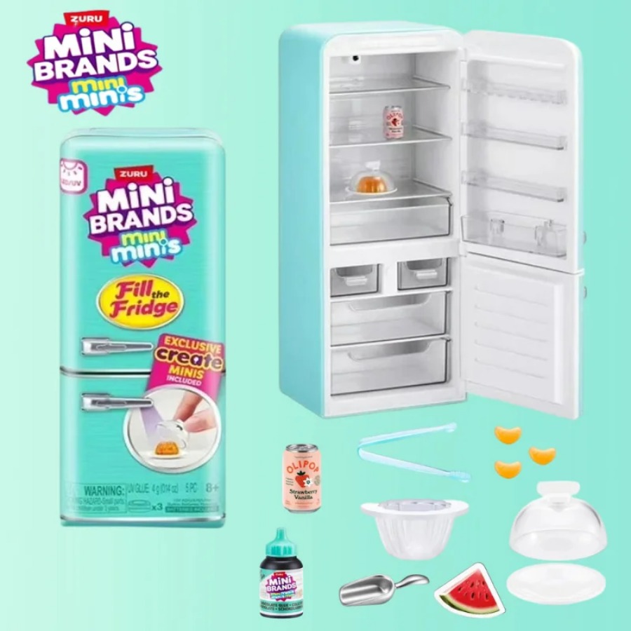 ZURU 5 Surprise Mini Fridge Ba - Baby Food Container avaliação e preço