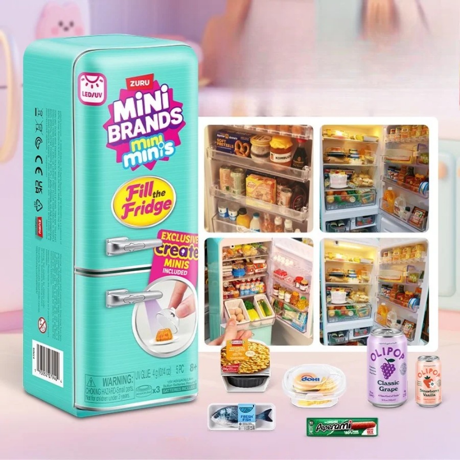 ZURU 5 Surprise Mini Fridge Ba - Baby Food Container avaliação e preço