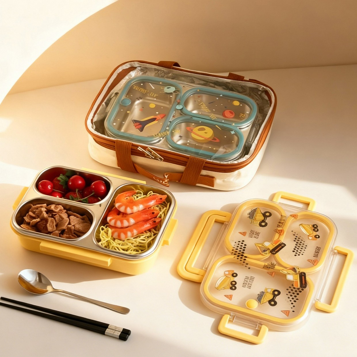 Lancheira Infantil Grande Capa - Baby Food Container avaliação e preço
